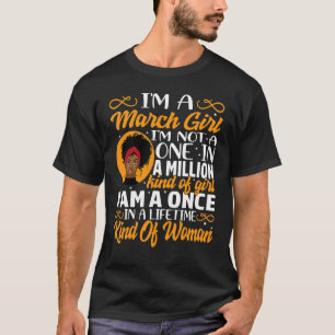 Ik ben een marinemeisje dat ik geen 1 op een miljo t-shirt