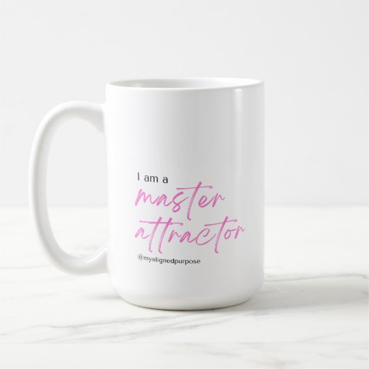 Ik ben een Master Attractor Coffee Mok (Links)