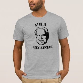 Ik ben een McCainiac T-shirt / John McCain T-shirt