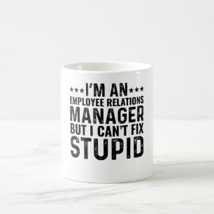Ik ben een medewerker relaties manager, maar ik ka koffiemok