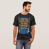 Ik ben een medisch coder en een Geweldige arts. T-shirt (Voorkant volledig)