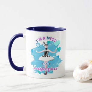 Ik ben een Mess en Masterstuk Ballerina Mok