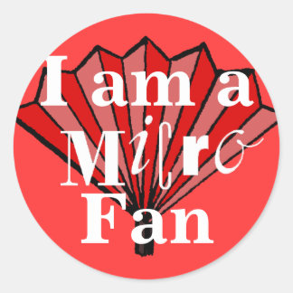 Ik ben een Micro Fan Sticker