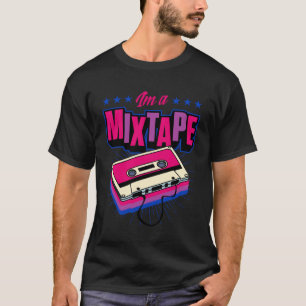 Ik ben een Mixtape Retro 60s 70s 80s 90s Stijl Est T-shirt