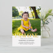 Ik ben een moderne eenvoudige minimalistische verj folie uitnodiging (Staand Voorkant)