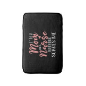 Ik ben een moeder en een verpleegster Moederdag ca Badmat (Voorkant Verticaal)