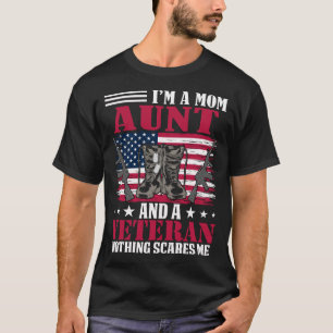Ik ben een moeder en een veteraan... niets maakt m t-shirt
