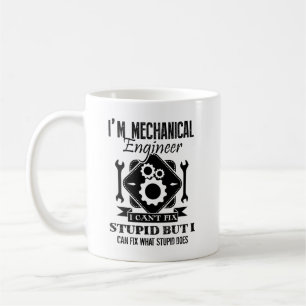 Ik ben een Mok van de Mechanical Engineer