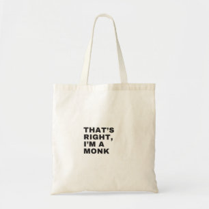 IK BEN EEN MONK. TOTE BAG