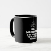 Ik ben een monteur grappig mok (Voorkant links)