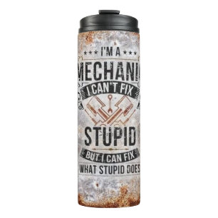 Ik ben een monteur thermosbeker