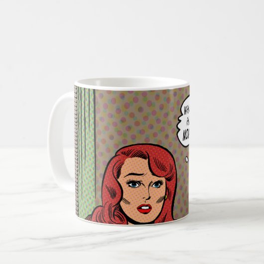 "Ik ben een Moral Degenerate" Coffee Mok (Voorkant links)