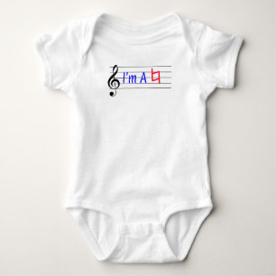 Ik ben een natuurmuzikant Gift Musical Romper