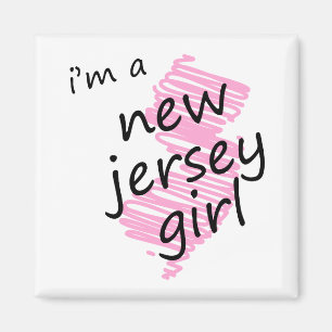 Ik ben een New Jersey Girl Magneet
