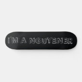 Ik ben een NGUYENER Schaats Deck Skateboard (Horizontaal)