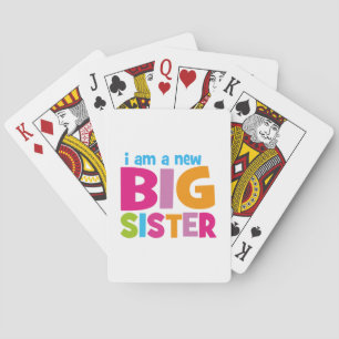 Ik ben een nieuwe Big Sister Speelkaarten