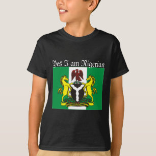 Ik ben een Nigeriaans T-shirt