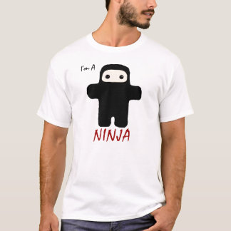 Ik ben een Ninja in Black T-shirt