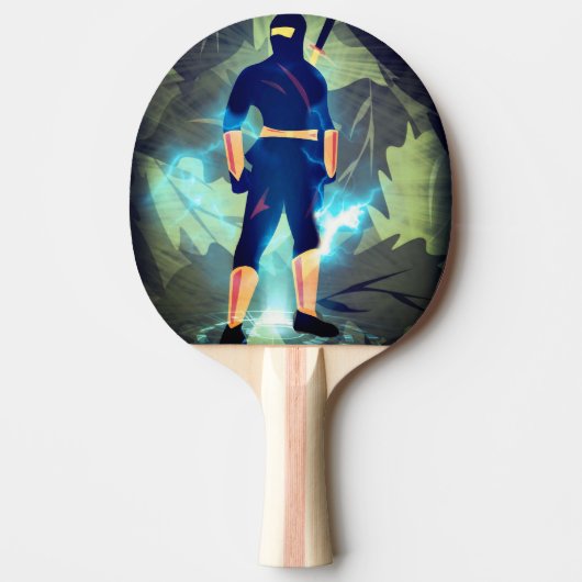Ik ben een Ninja Ping Pong Paddle Tafeltennisbatje (Voorkant)