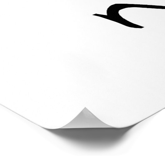 Ik ben een ninja. poster (Hoek)