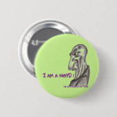 IK BEN EEN NOYD. Groene Button (Voorkant /achterkant)