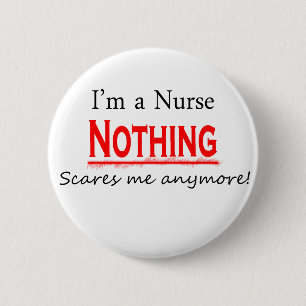 Ik ben een NURSE... Ronde Button 5,7 Cm