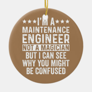 Ik ben een onderhoudstechnicus, geen tovenarij keramisch ornament