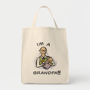 Ik ben een opa T shirten en geschenken Tote Bag