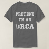 Ik ben een Orca Funny Halloween Costume T-shirt (Design voorkant)