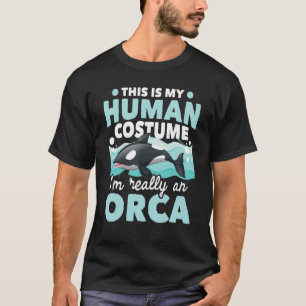 Ik ben een orka mariene bioloog van walvissen t-shirt