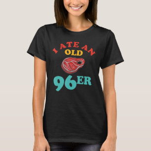 Ik ben een oude 96er grappige buitenshuis. t-shirt