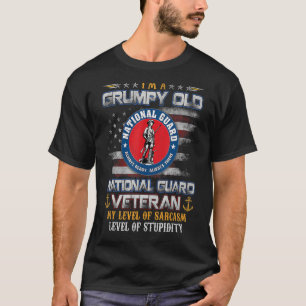 Ik ben een oude militaire veteraan van de national t-shirt
