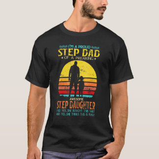 Ik ben een ouderwets pap, dochter van Stepdad Fath T-shirt