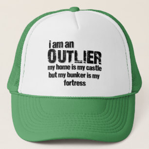 Ik ben een OUTLIER.angst voor mij. Trucker Pet