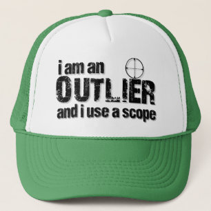 Ik ben een OUTLIER.angst voor mij. Trucker Pet