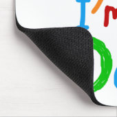 Ik ben een pa T-shirts en GIfts Muismat (Hoek)