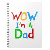 Ik ben een pa T-shirts en GIfts Notitieboek (Voorkant)