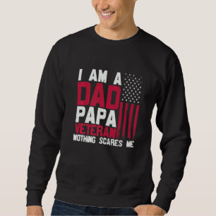 Ik ben een papa veteraan met pensioen trui