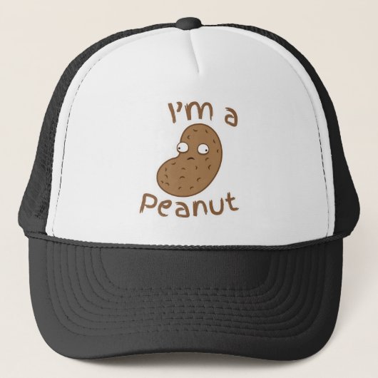 Ik ben een PEANUT Trucker Pet (Voorkant)