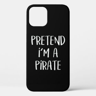 Ik ben een piraat kostuum Funny Halloween iPhone 12 Hoesje