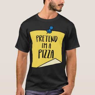 Ik ben een pizza Shirt Halloween Costume Party.