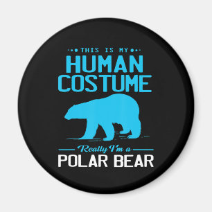 Ik ben een Polar Beer. Dit is mijn menselijk Diere Magneet