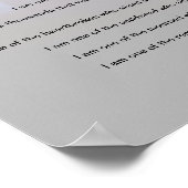 Ik ben een politieman - Poster (Hoek)