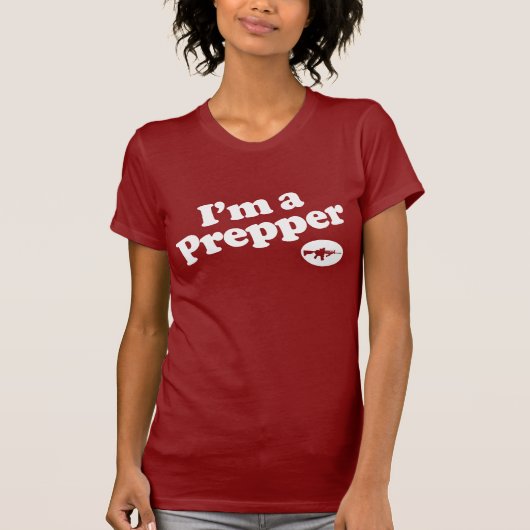 Ik ben een prepper t-shirt (Voorkant)