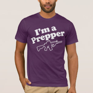 Ik ben een prepper t-shirt