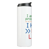 Ik ben een programmeur die geen leven heeft thermosbeker (Gedraaid links)