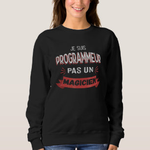 Ik ben een programmeur, geen goochelaar   Programm Trui