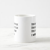 Ik ben een programmeur. Ik schrijf Code Coffee Mok (Center)