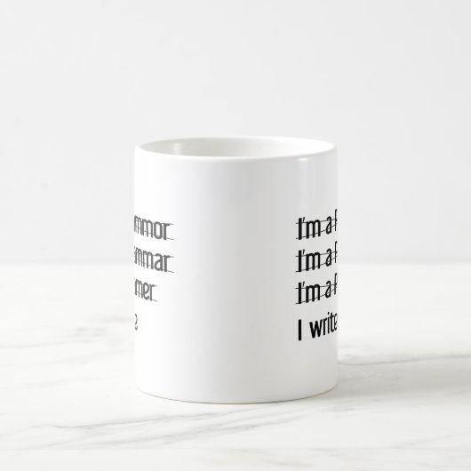 Ik ben een programmeur. Ik schrijf Code Coffee Mok (Center)