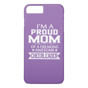 IK BEN EEN PROUD CHEERLEADER's MOM iPhone 8 Plus / 7 Plus Hoesje